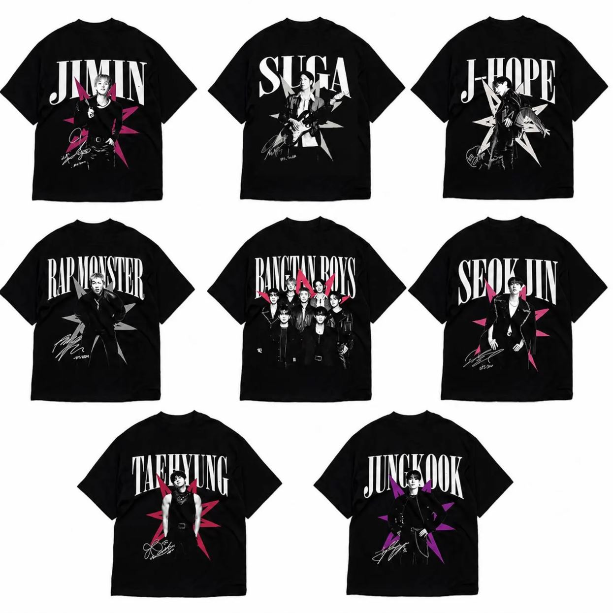 Vintage BTS Shirt, Retro Kpop Bangtan Members Tee Gift for ARMY